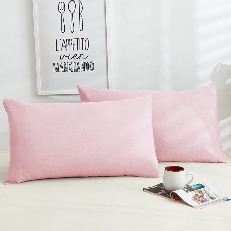 100% Cotton Pillowcases for Comfortable Night's Rest - Casatrail.com