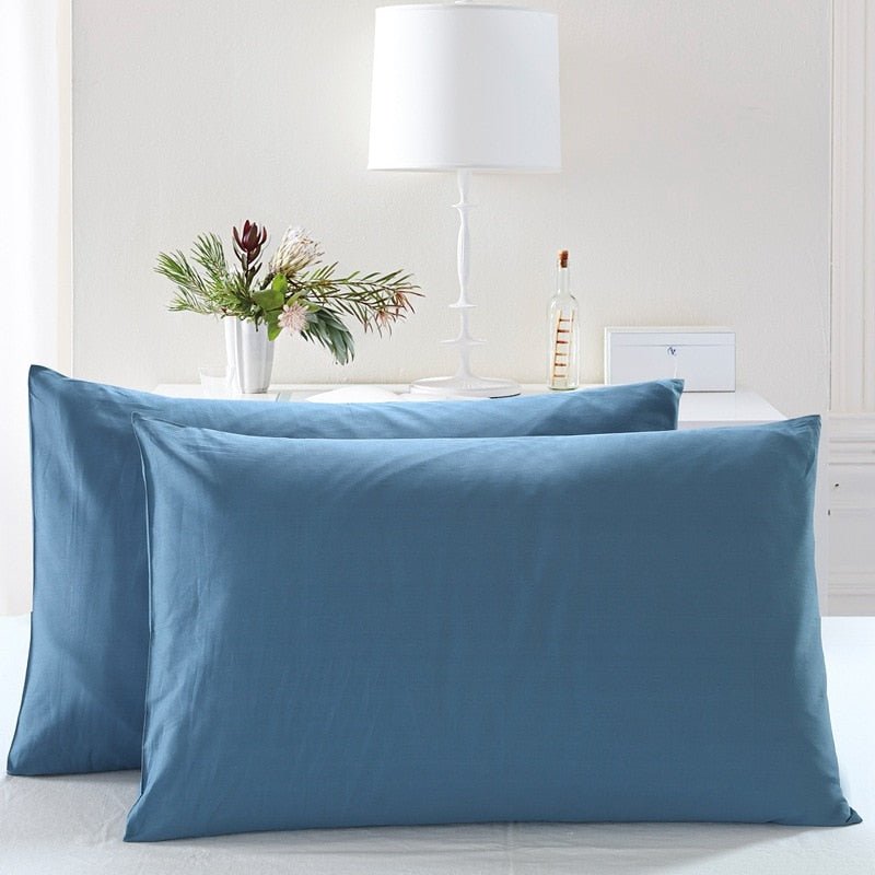 100% Cotton Pillowcases for Comfortable Night's Rest - Casatrail.com