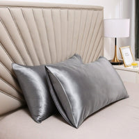 Thumbnail for 100% Silk Pillow Cover Satin Comfortable Case - Casatrail.com