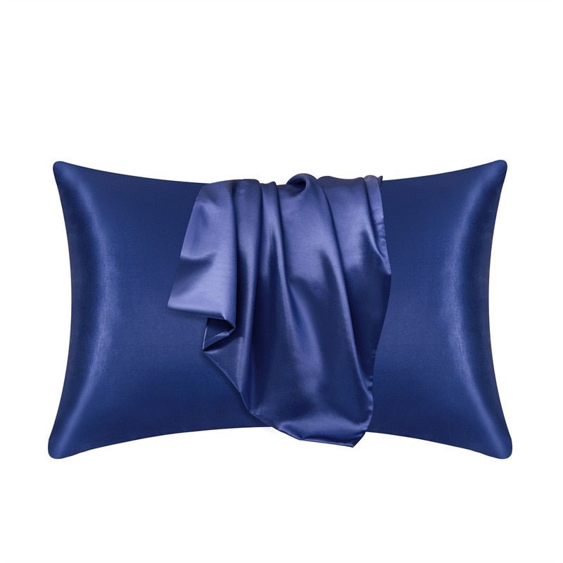 100% Silk Pillow Cover Satin Comfortable Case - Casatrail.com