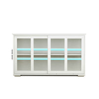 Thumbnail for Kitchen Storage Cabinet With Glass Door