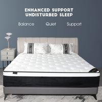 Thumbnail for 12 Inch Hybrid Mattress with Memory Foam - Casatrail.com