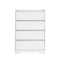 Thumbnail for 4 Drawer Modern Wooden Cabinet With Sturdy Frame