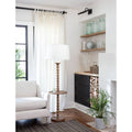 Perennial Wooden Floor Lamp