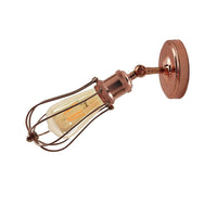 Thumbnail for Retro Rose Gold Wall Lamp