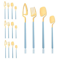 Thumbnail for 16 Pcs Unique Style Stainless Steel Cutlery Set - Casatrail.com