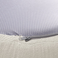 Thumbnail for Curved Modular Sectional Sofa in Lamb's Wool Fabric