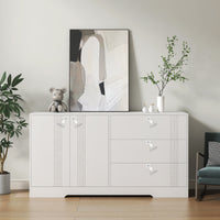 Thumbnail for Sideboard Buffet Cabinet With Storage & Adjustable Shelves
