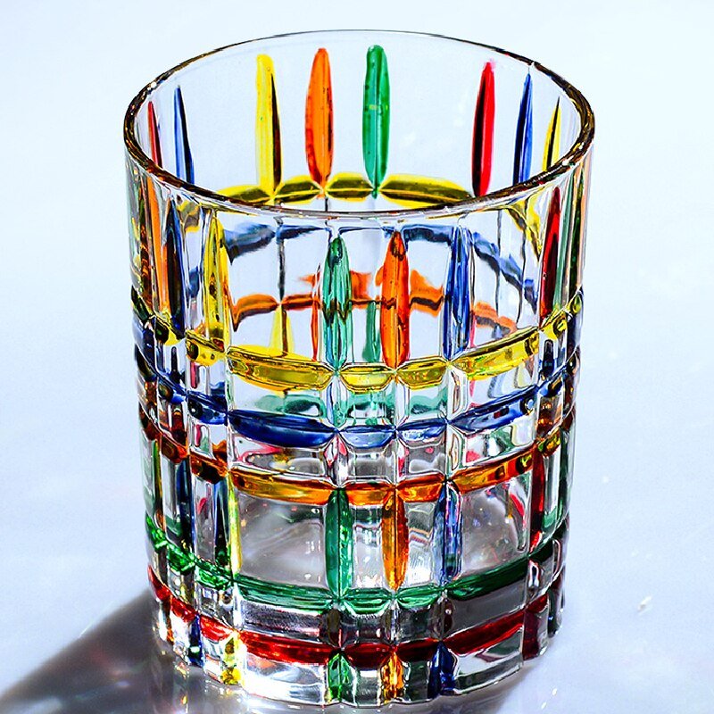 2 Pcs Italy Zecchin Design Crystal Whiskey Cups - Casatrail.com