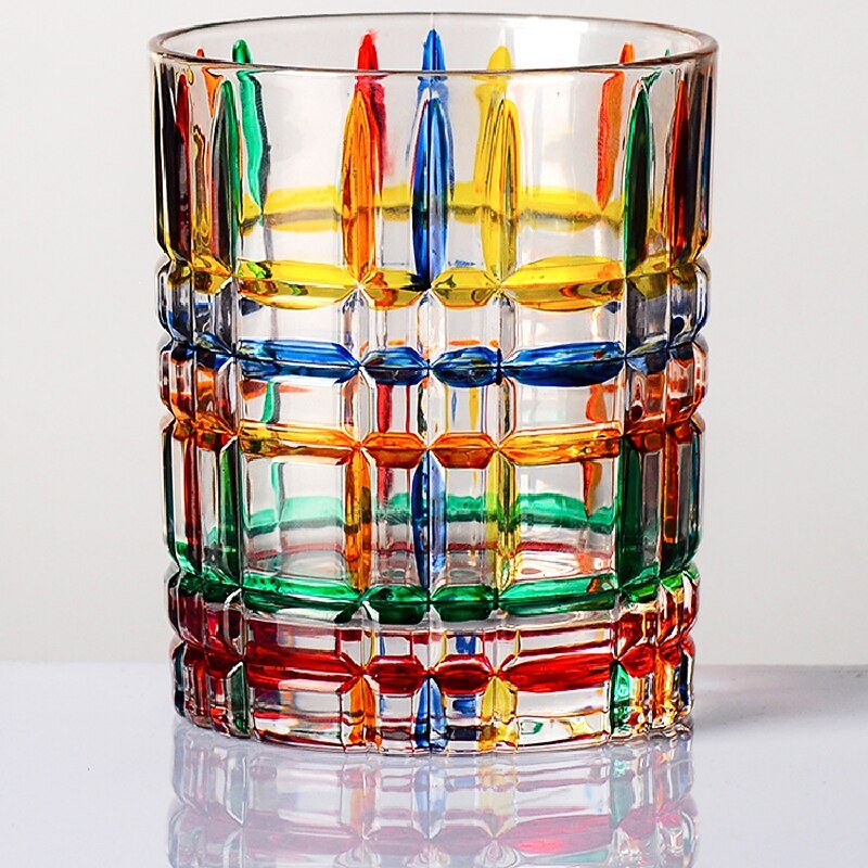 2 Pcs Italy Zecchin Design Crystal Whiskey Cups - Casatrail.com