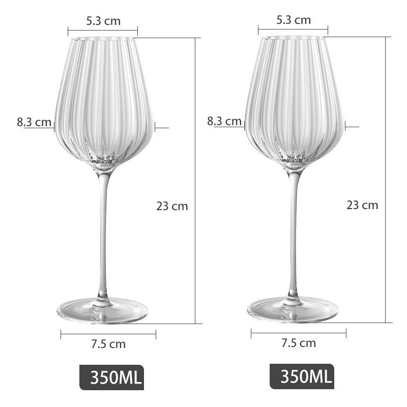 2 Pieces Elegant Champagne Glasses - Casatrail.com