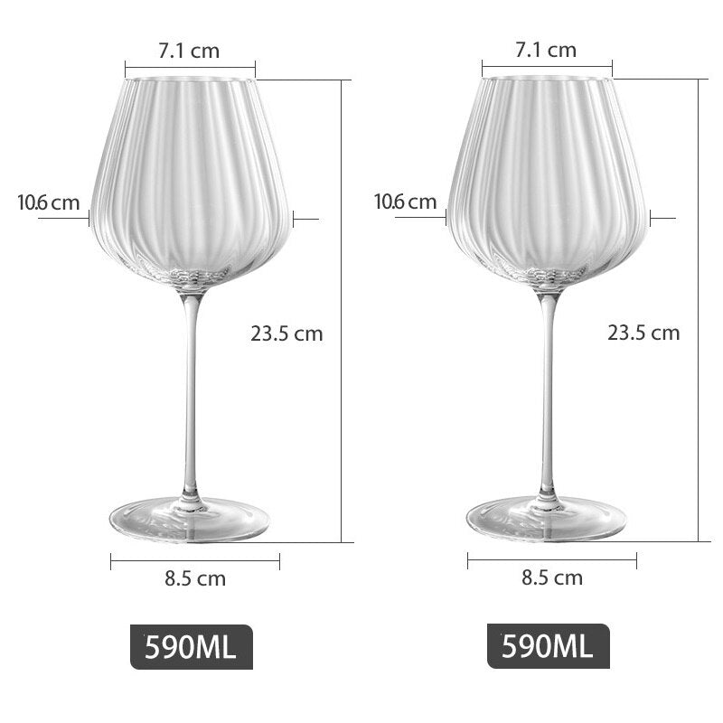 2 Pieces Elegant Champagne Glasses - Casatrail.com