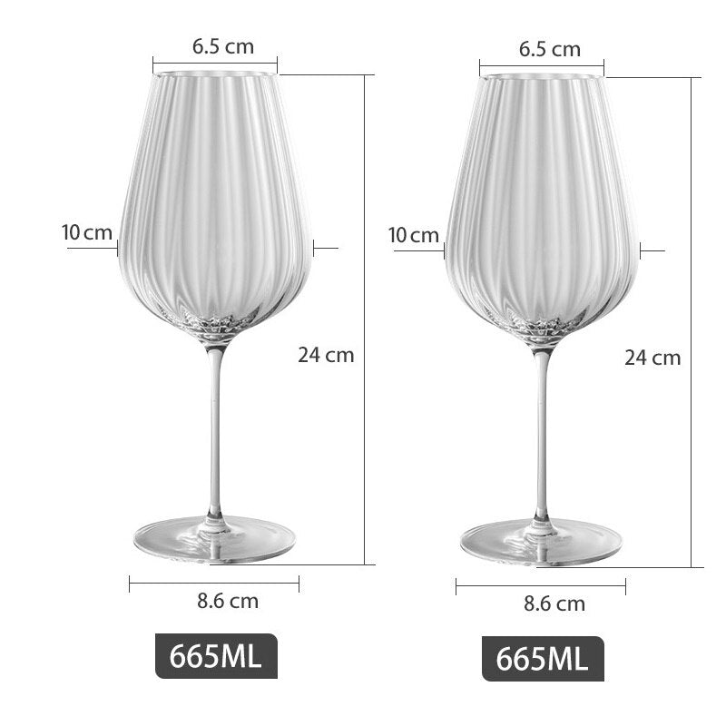 2 Pieces Elegant Champagne Glasses - Casatrail.com