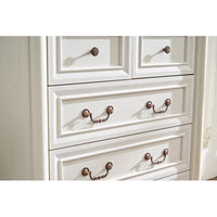 Thumbnail for 7 Drawer Dresser Chest For Bedroom With Wooden Base And Riser Trim