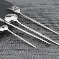 Thumbnail for 24Pcs Black Handle Cutlery Set - Casatrail.com