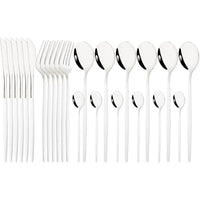 Thumbnail for 24Pcs Mirror Stainless Steel Cutlery Set - Casatrail.com