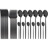 Thumbnail for 24Pcs Mirror Stainless Steel Cutlery Set - Casatrail.com