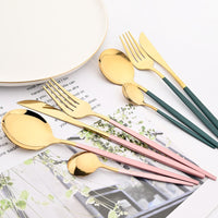 Thumbnail for 24Pcs Mirror Stainless Steel Cutlery Set - Casatrail.com