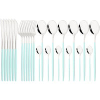 Thumbnail for 24Pcs Mirror Stainless Steel Cutlery Set - Casatrail.com