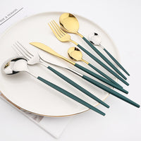 Thumbnail for 24Pcs Mirror Stainless Steel Cutlery Set - Casatrail.com