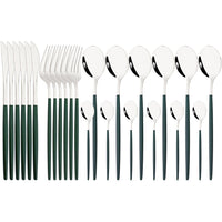 Thumbnail for 24Pcs Mirror Stainless Steel Cutlery Set - Casatrail.com