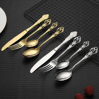 Thumbnail for 24pcs Stainless Steel Cutlery Set - Casatrail.com