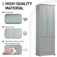 Thumbnail for High Storage Cabinet With Three Drawers