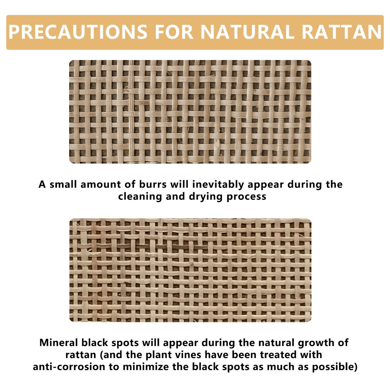 6 Drawers Dresser Rattan