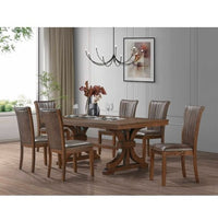 Thumbnail for Rectangular Rubber Wood Dining Table
