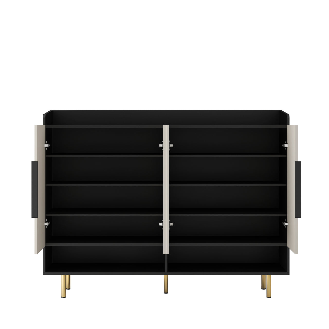 Sideboard With 4 Doors & Adjustable Shelves