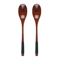 Thumbnail for 2Pcs Wooden Spoon Fork Dinnerware Set - Casatrail.com