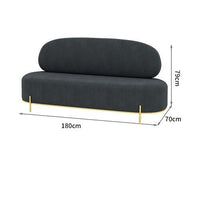 Thumbnail for 3 - Seater Curved Sofa Loveseat Set - Casatrail.com