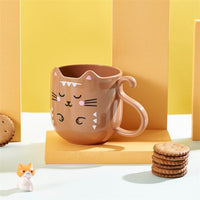 Thumbnail for 300 - 400ML Children Milk Coffee Cup Handle Mug - Casatrail.com