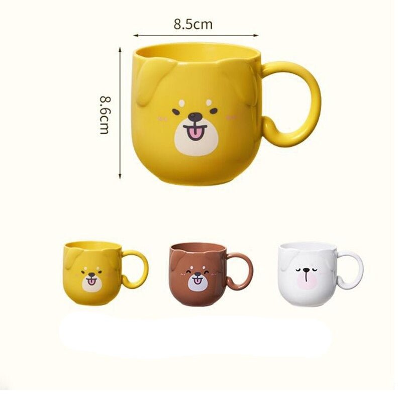 300 - 400ML Children Milk Coffee Cup Handle Mug - Casatrail.com