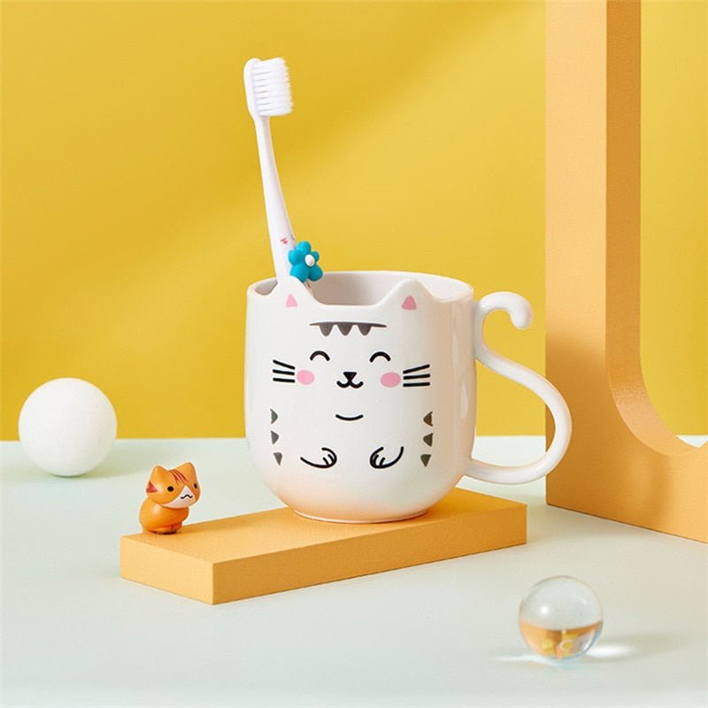 300 - 400ML Children Milk Coffee Cup Handle Mug - Casatrail.com