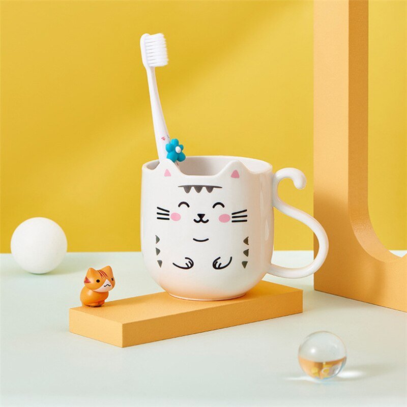 300 - 400ML Children Milk Coffee Cup Handle Mug - Casatrail.com