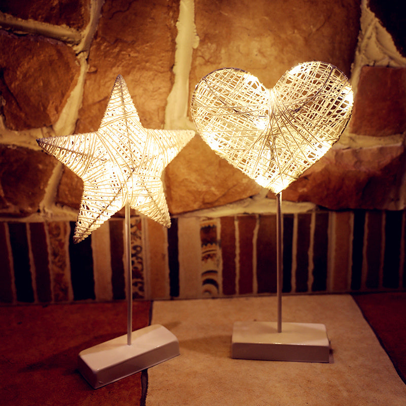 LED romantic room layout decoration lamp