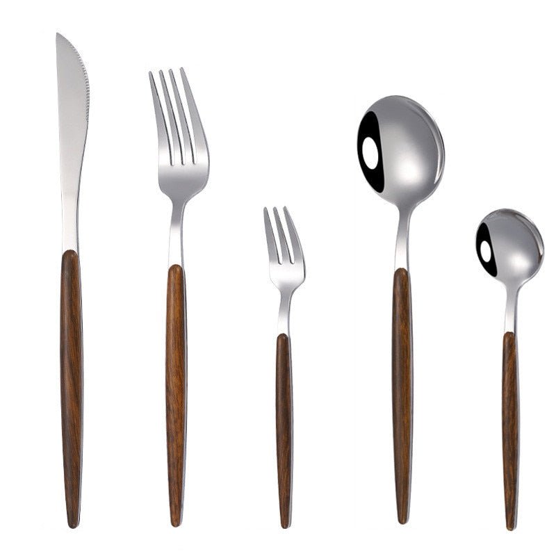 30Pcs Stainless Steel Dinner Set - Casatrail.com