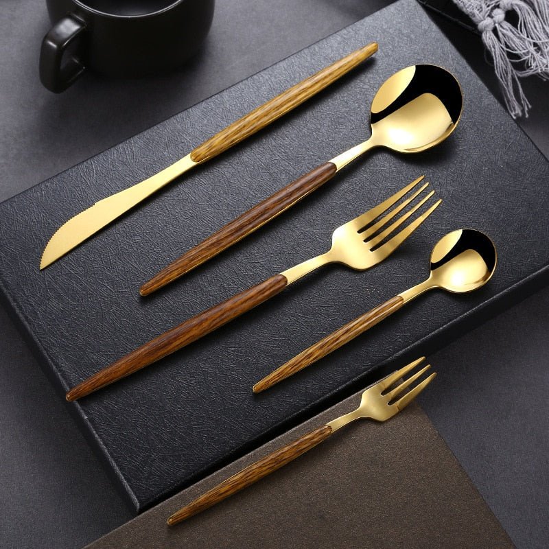 30Pcs Stainless Steel Dinner Set - Casatrail.com