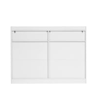Thumbnail for 6 Drawer Dresser With LED Lights Modern Dressers Drawers With Sturdy Frame
