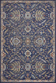 Royal Blue Machine Woven Traditional Indoor Area Rug