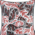 Red and White Throw Pillow Cover