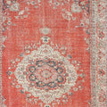 Red And Gray Oriental Area Rug