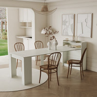 Thumbnail for Modern Extendable Dining Table With Storage