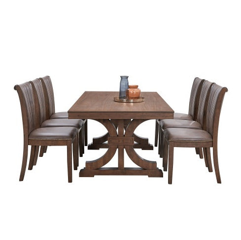 Rectangular Rubber Wood Dining Table