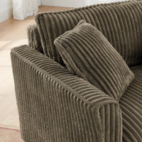 Thumbnail for Comfortable single-person sofa chair with a backrest
