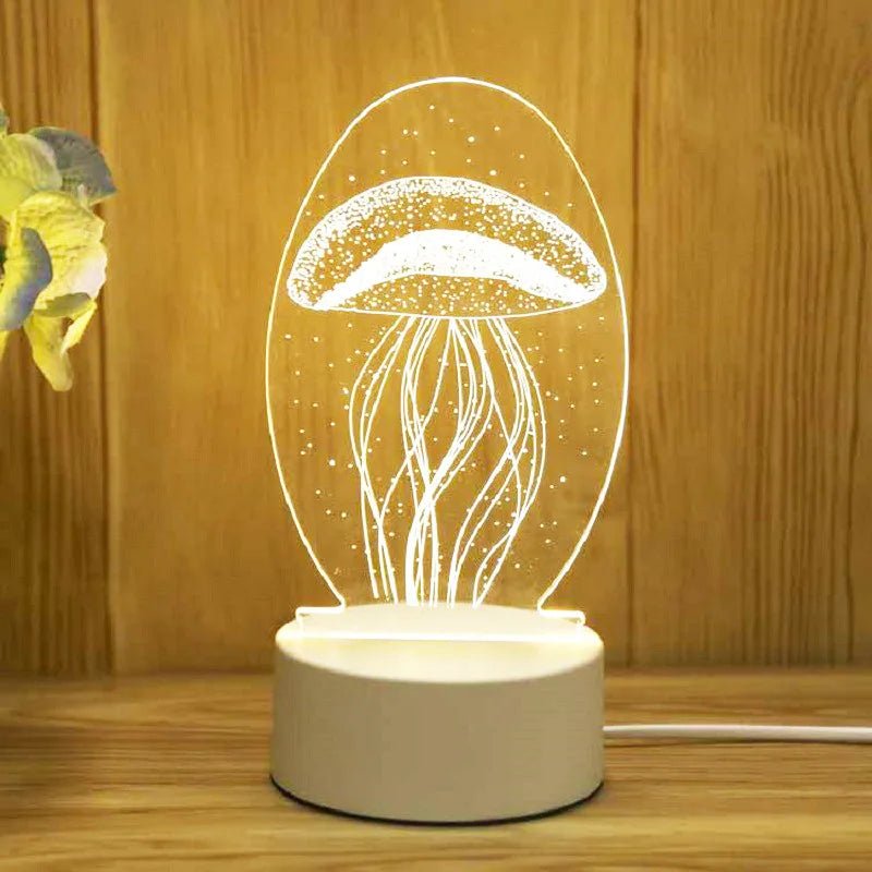 3D Acrylic LED Lamp - Casatrail.com