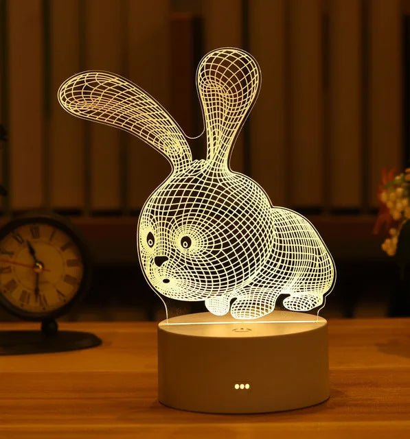 3D Acrylic LED Lamp - Casatrail.com