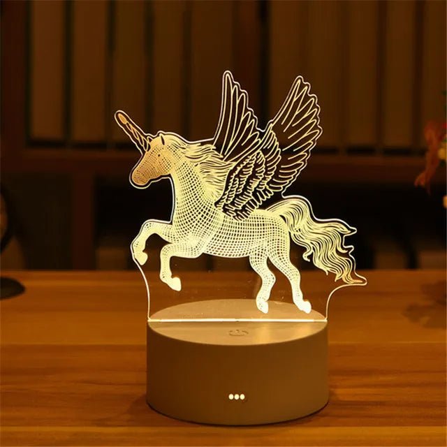 3D Acrylic LED Lamp - Casatrail.com