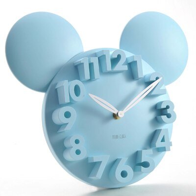 3D Digital Wall Clock for Children's Bedroom Decor - Casatrail.com